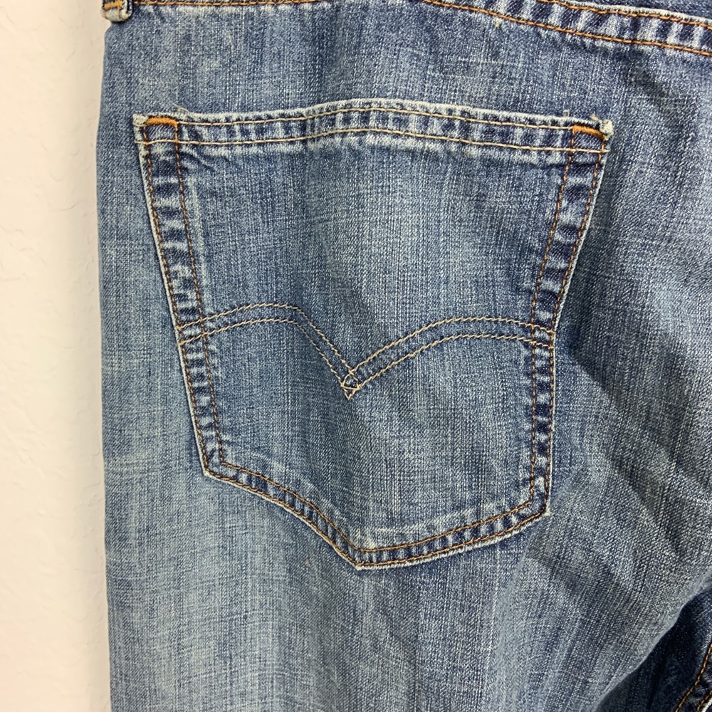 Levi’s Strauss 505 men jeans blue sz 38/34 - Picture 6 of 8